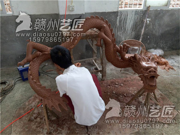 赣州艺匠雕塑雕刻龙