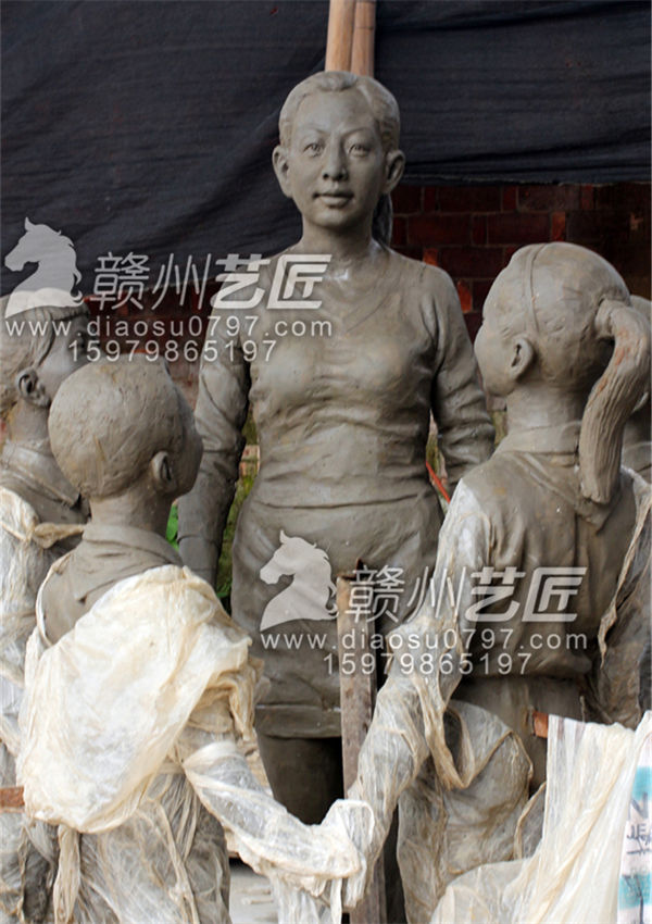 师生雕塑