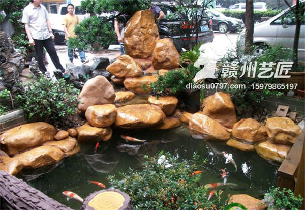 赣州水景假山