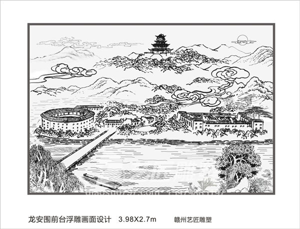 赣州浮雕设计