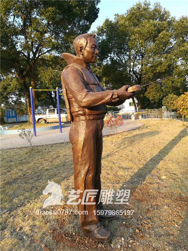 南康水文局 人物雕塑