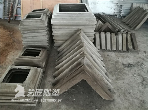 EPS线条及GRC构件、铁艺造型