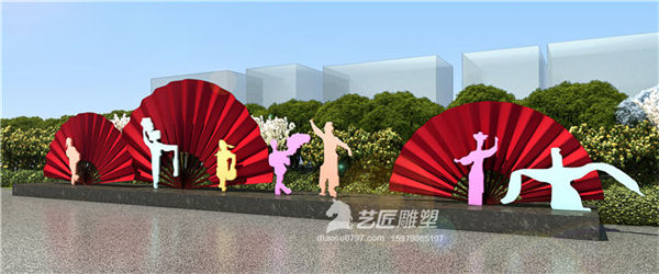 景观雕塑 玻璃钢雕塑