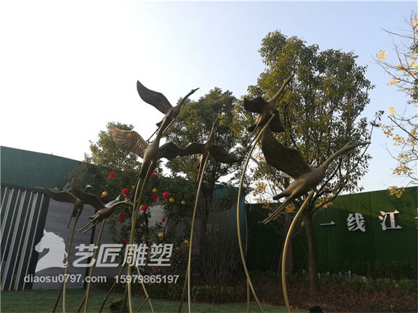 赣州玻璃钢雕塑 动物雕塑