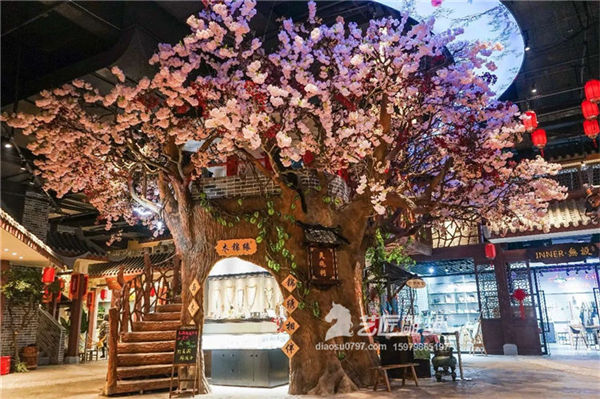 仿真樱花树 仿真假树