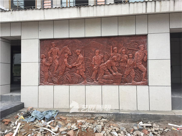 红军浮雕 红色文化浮雕
