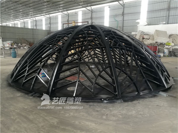 铁艺景观 铁艺圆顶