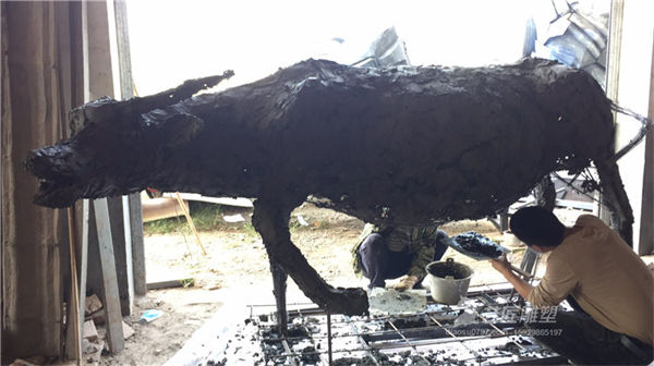 水牛雕塑 水泥雕塑 水牛雕塑 水泥雕塑