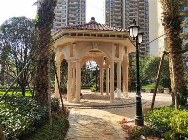 赣州恒大翡翠华庭 GRC多边景亭