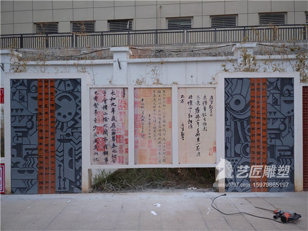 校园文化雕塑 赣州校园雕塑