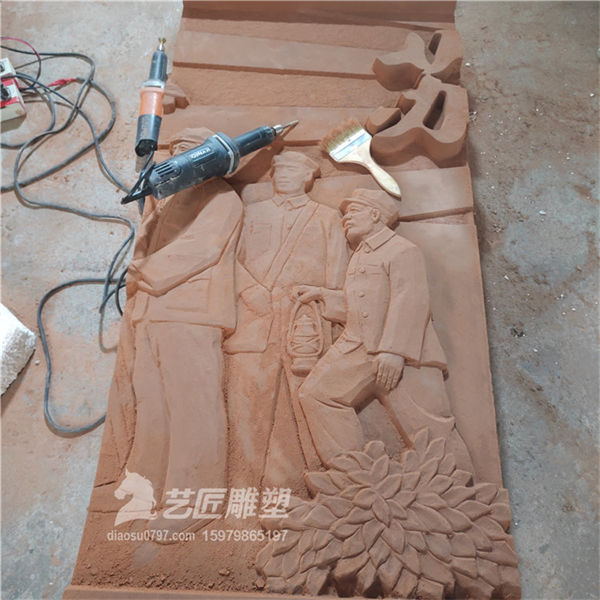 江西红色文化雕塑厂 赣州红色文化雕塑