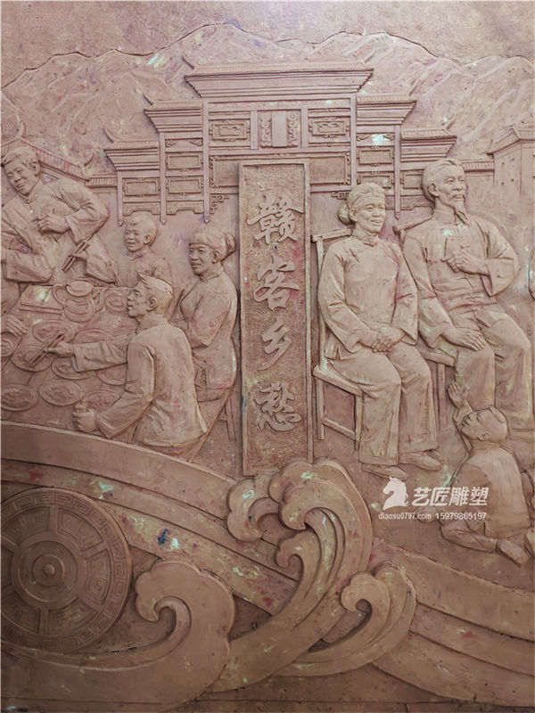 赣州民俗文化雕塑 赣州艺匠雕塑