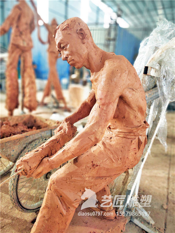 赣州玻璃钢人物雕塑 赣州玻璃钢人物雕塑