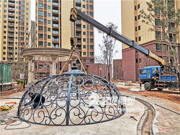 赣州欧式亭 赣州铁艺穹顶