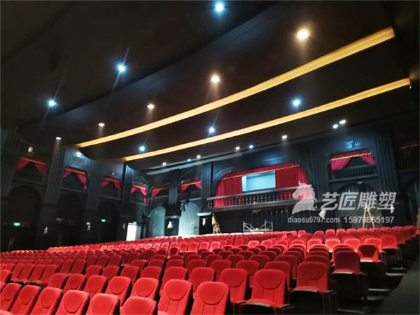 赣州华强方特巾帼英雄剧院GRG异型吊顶 赣州GRG异型