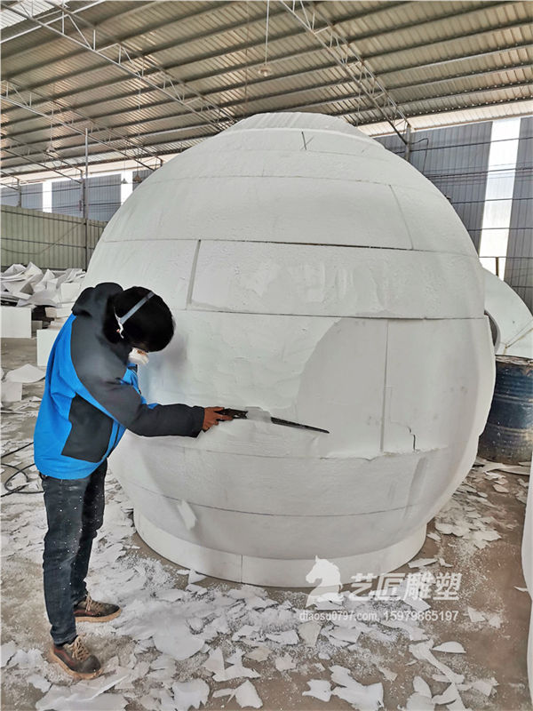 赣州卡通脐橙雕塑厂家 赣州泡沫雕塑厂家