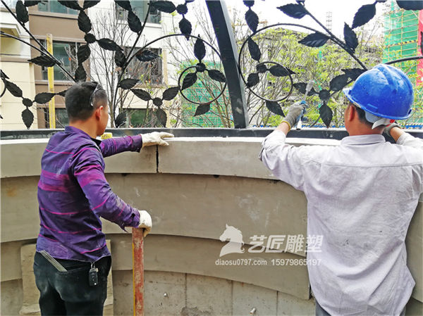 江西铁艺穹顶厂家 赣州艺匠雕塑
