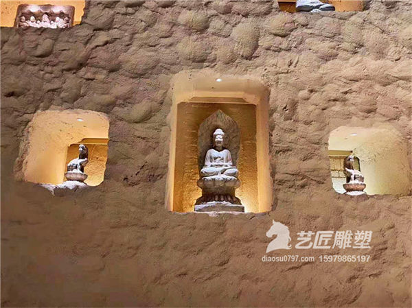 江西博物馆雕塑 赣州佛像雕塑