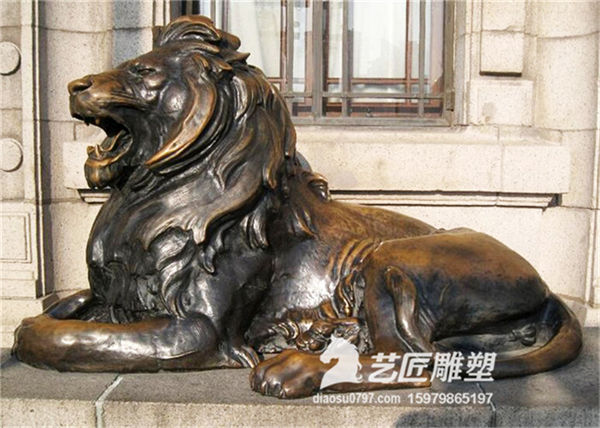 赣州铸铜狮子雕塑 赣州铸铜雕塑厂