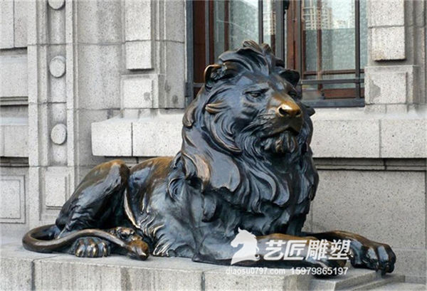 江西铸铜狮子雕塑 江西铸铜雕塑厂
