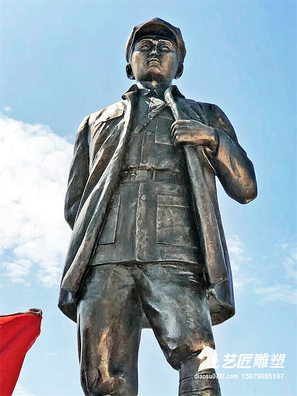 江西铸铜雕塑 江西红色文化雕塑