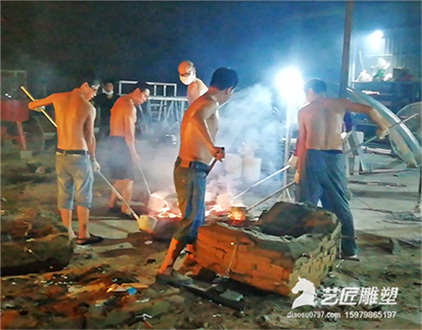 铸铜雕塑 煅铜雕塑