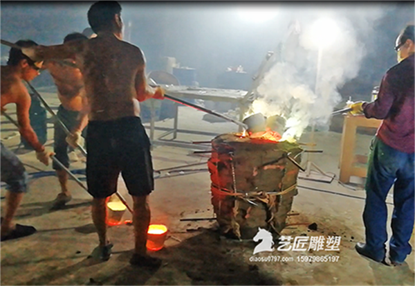 铸铜雕塑 煅铜雕塑