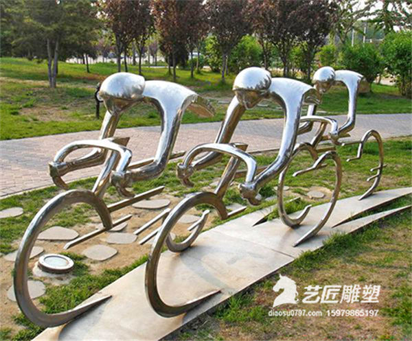 赣州不锈钢体育雕塑 赣州玻璃钢体育雕塑