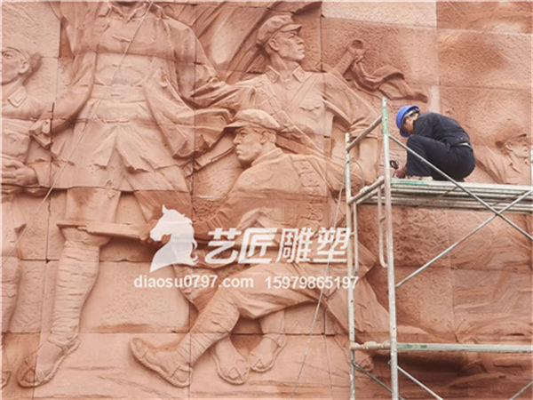 中国长征主题公园雕塑