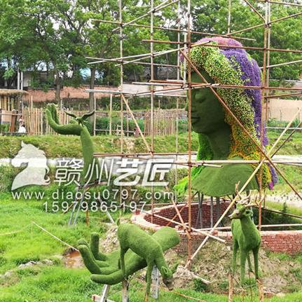 赣州花溪间 绿雕