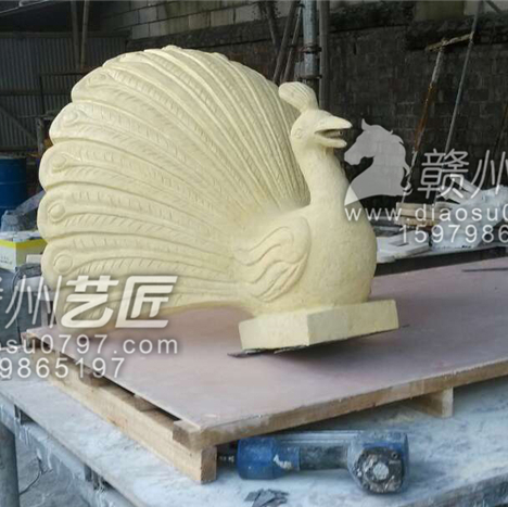 碧桂园 砂岩孔雀