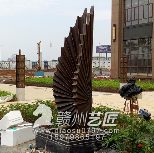 嘉福金融中心 玻璃钢雕塑