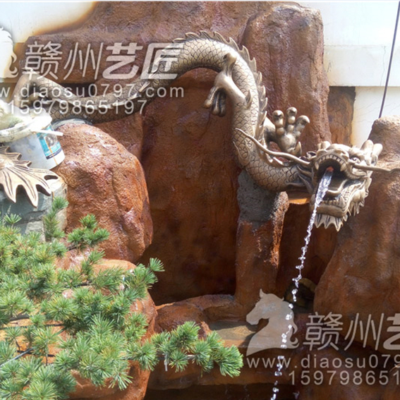 赣州 玻璃钢龙雕塑