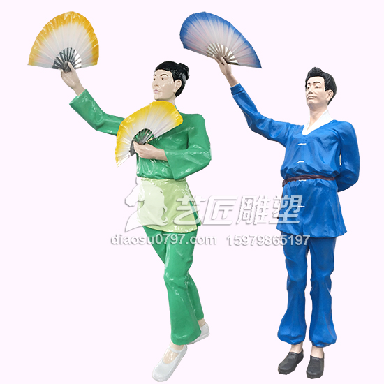 安远 采茶戏雕塑