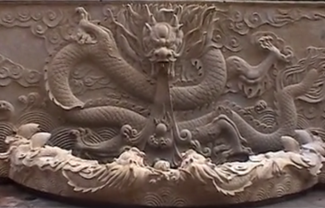 龙浮雕制作实录