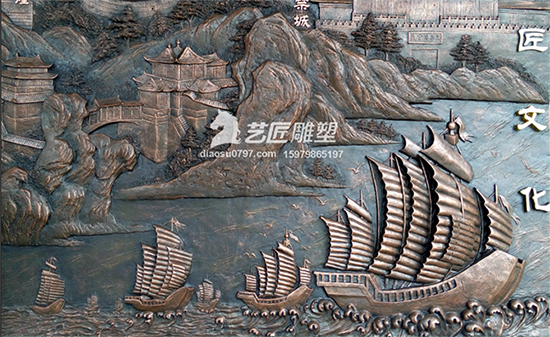 大型浮雕制作实录
