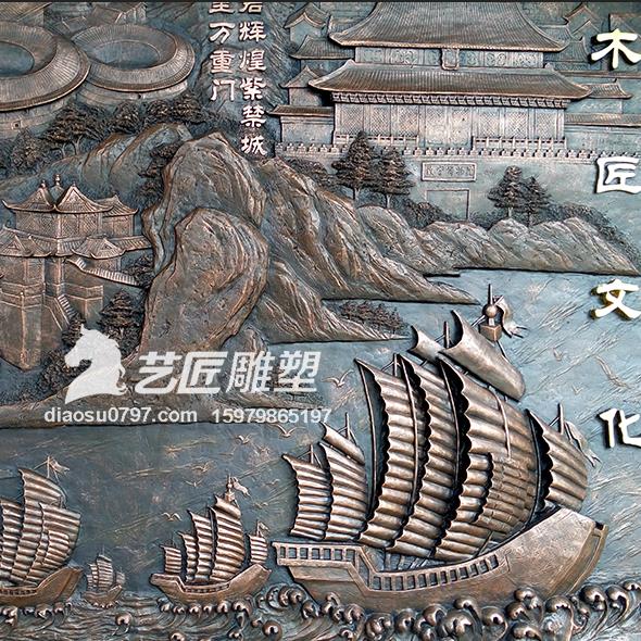 南康 维平家具大型家具文化浮雕