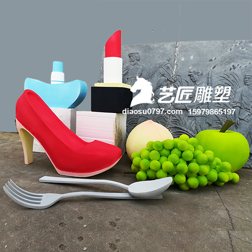 赣州新天地 发布会美陈泡雕