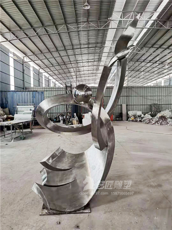 赣州寻乌学校不锈钢雕塑