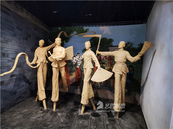 江西（赣县）客家博物院客家习俗人物雕塑